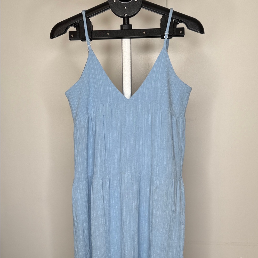 Rhythm Light Blue Maxi Dress